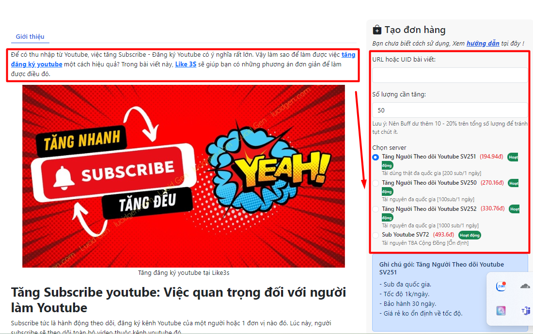 Ứng dụng tăng view Youtube