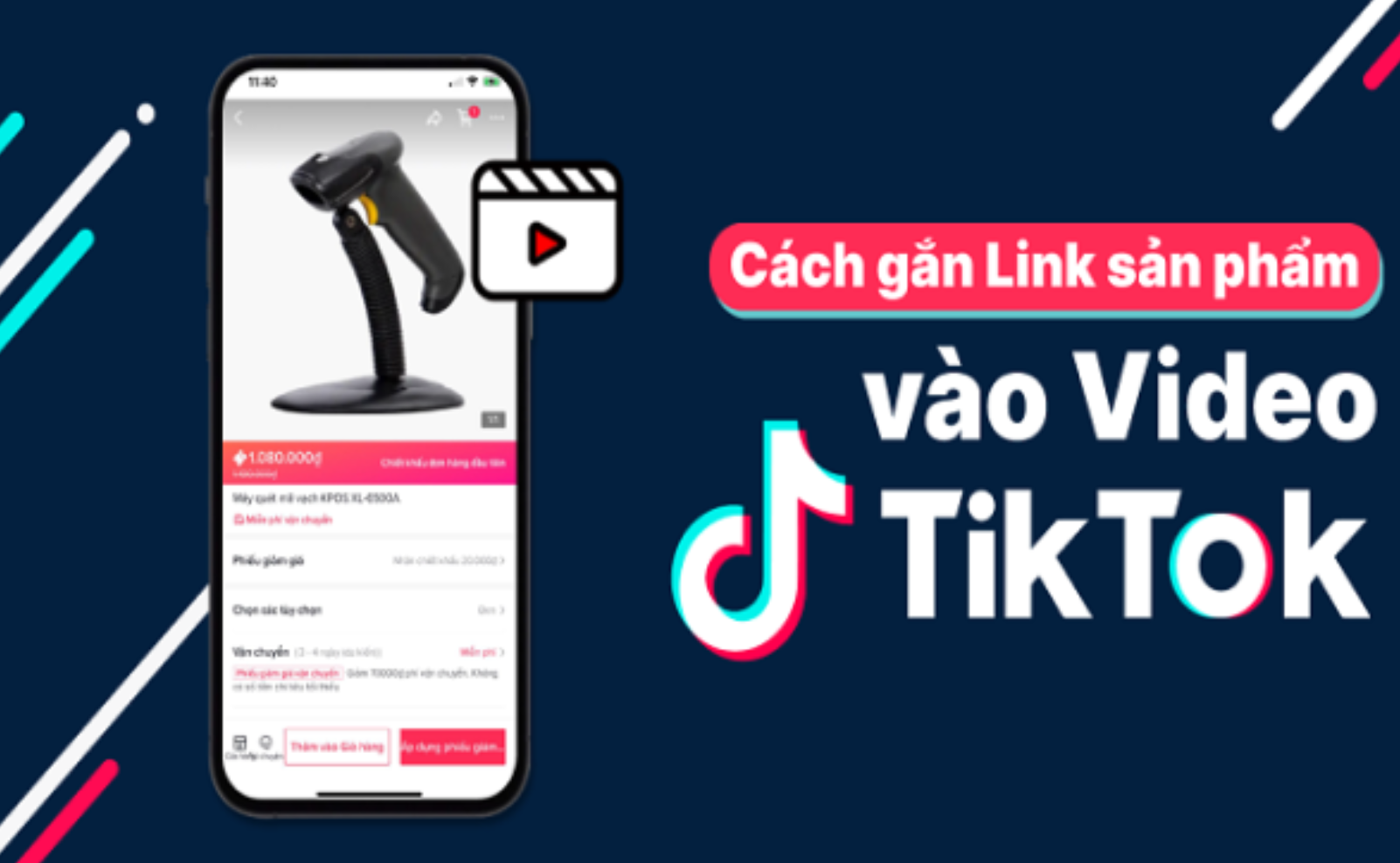Hướng dẫn A-Z cách gắn link Affiliate vào video TikTok