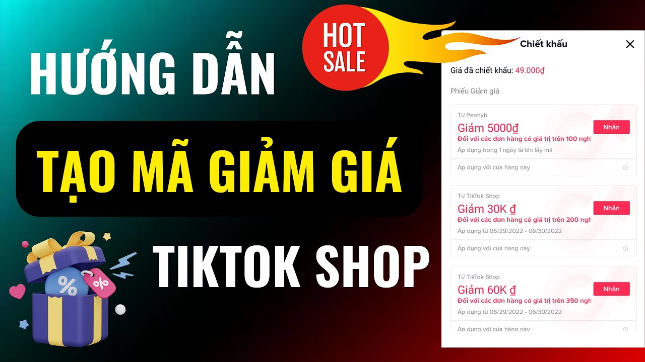 Hướng Dẫn Chi Tiết Cách Tạo Mã Giảm Giá TikTok Shop