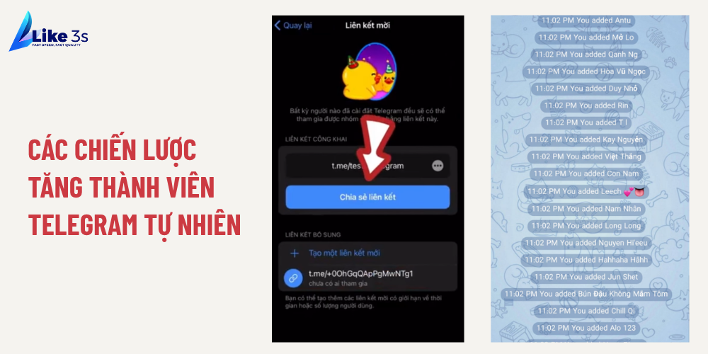 Các chiến lược tăng thành viên Telegram tự nhiên