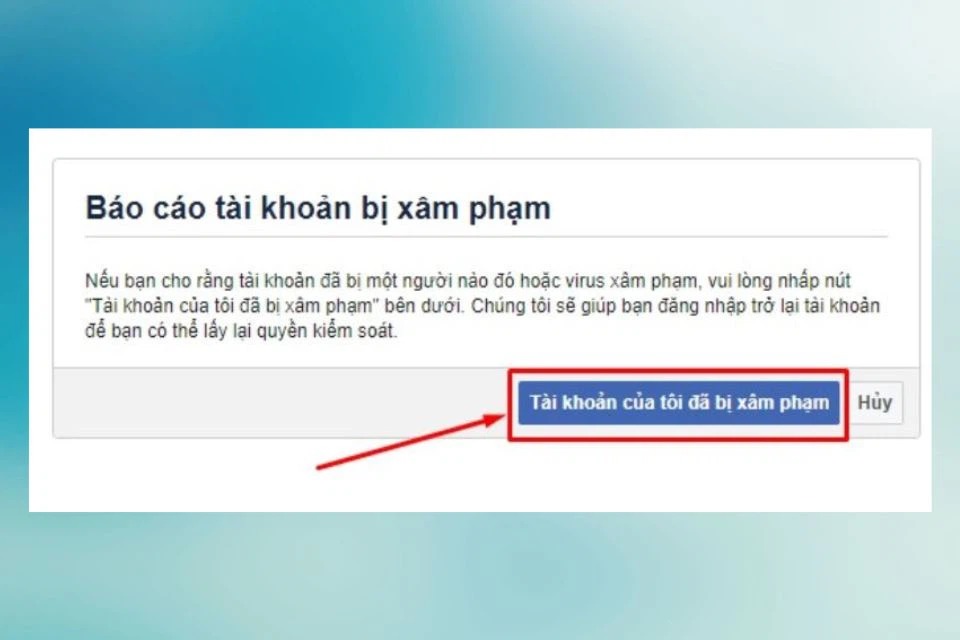 cách lấy lại facebook bị hách
