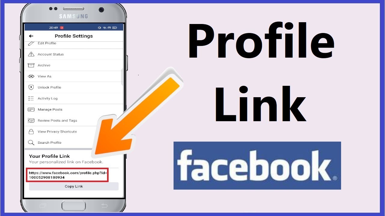 sao chép link FB