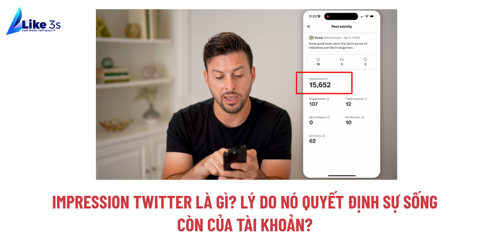 Impression Twitter là gì? Lý do nó quyết định sự sống còn của tài khoản?