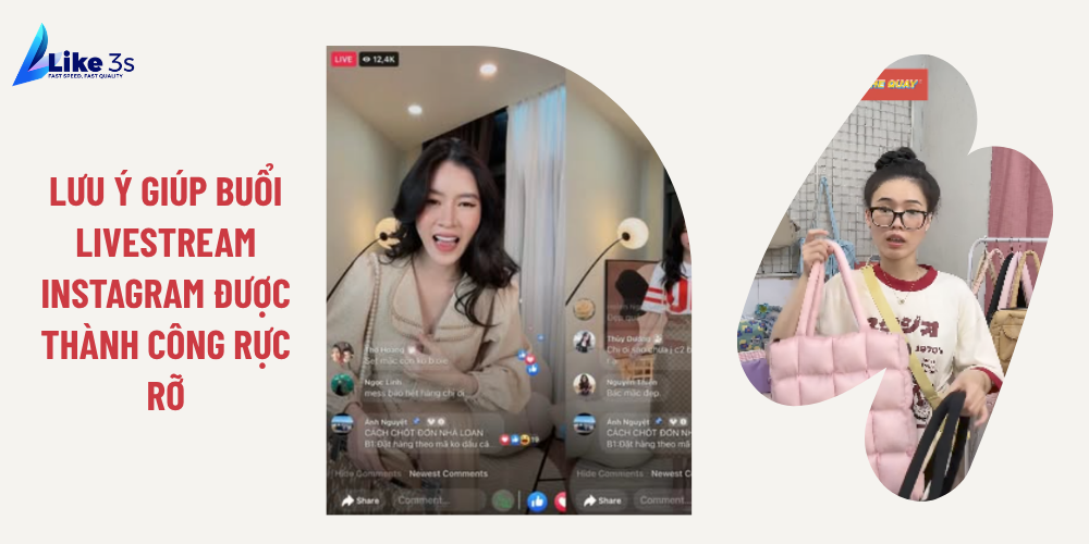 Lưu ý giúp buổi Livestream Instagram được thành công rực rỡ