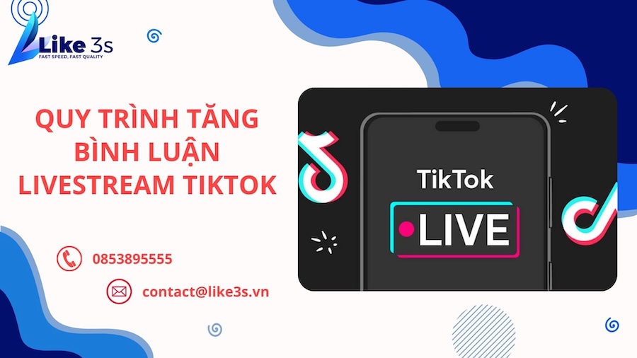 Quy trình đăng ký dịch vụ tăng bình luận Livestream Tiktok