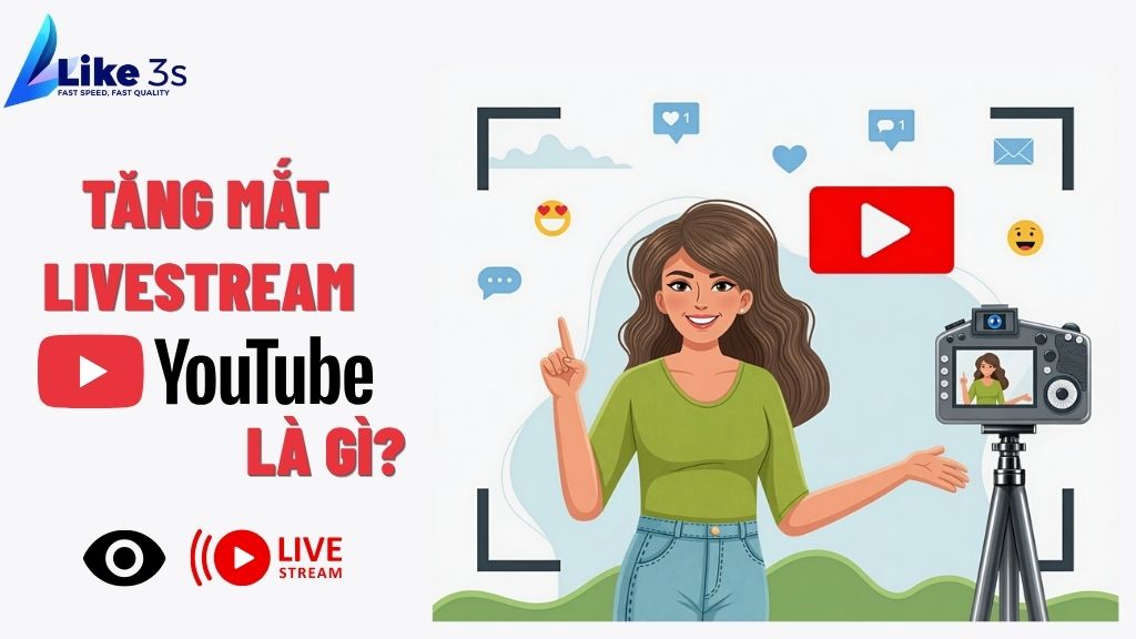 Tăng mắt livestream YouTube là gì