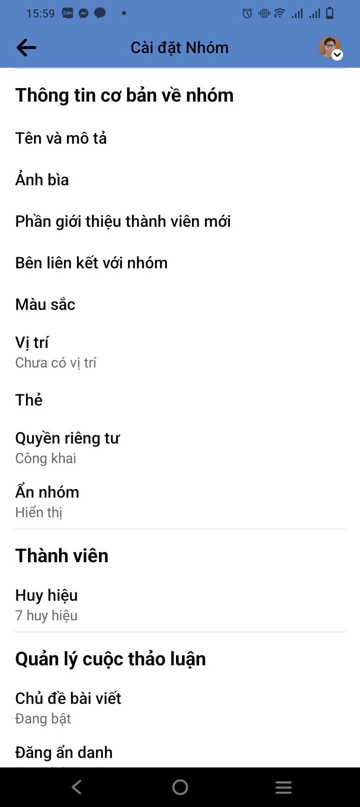 cách đổi tên group facebook 